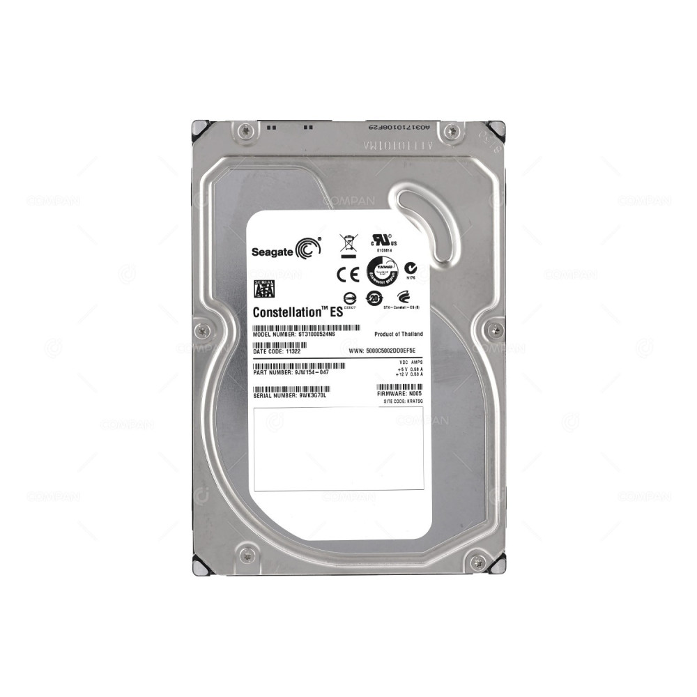 ST31000524NS DELL HDD 1TB 7.2K SATA 3G 3.5" LFF HOT-SWAP EQUALLOGIC